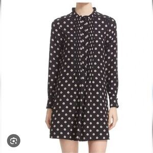 Kate Spade Silk Dress Ditsy Floral Size Med